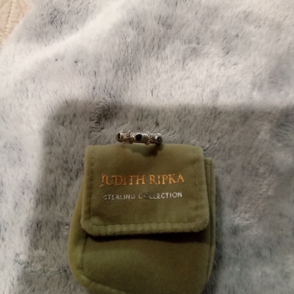Judith Ripka Silver Ring - Picture 2 of 2